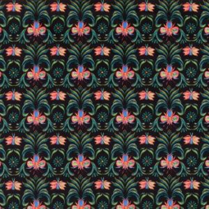 Kwiatowy wzór- welur tapicerski
