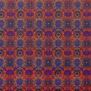 Mandale fioletowawe- welur tapicerski