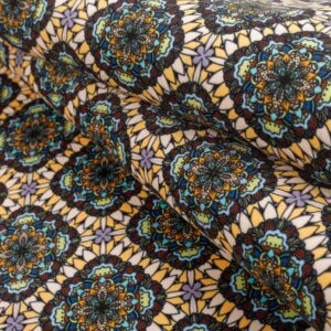 Mandale kremowe- welur tapicerski