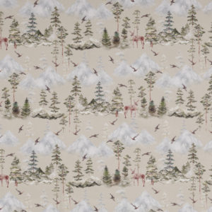 Święta/Boże Narodzenie - welur tapicerski