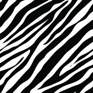 Panel drukowany Zebra- welur tapicerski