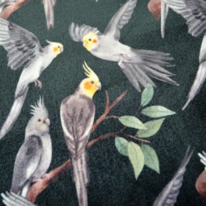 Papugi– welur tapicerski