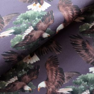 Orły– welur tapicerski
