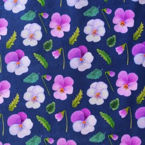 Kwiaty/ kwiateczki- welur tapicerski