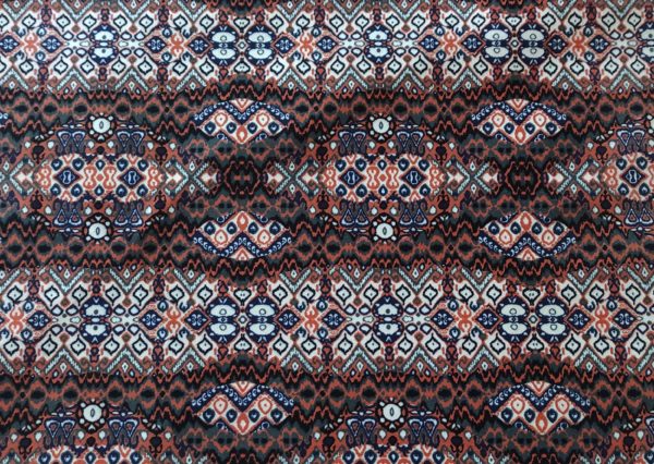 Wzorki/ Boho- welur tapicerski - obrazek 2