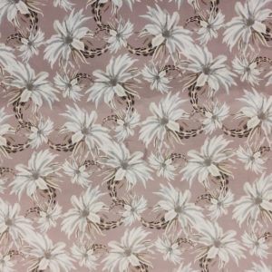 Kwiatuszki- welur tapicerski