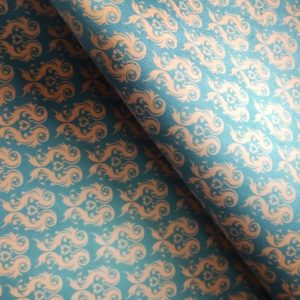 Jesienne wzory- welur tapicerski