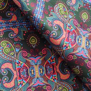 Jesienne wzory- welur tapicerski