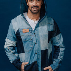 Kardigan patchworkowy Jeans