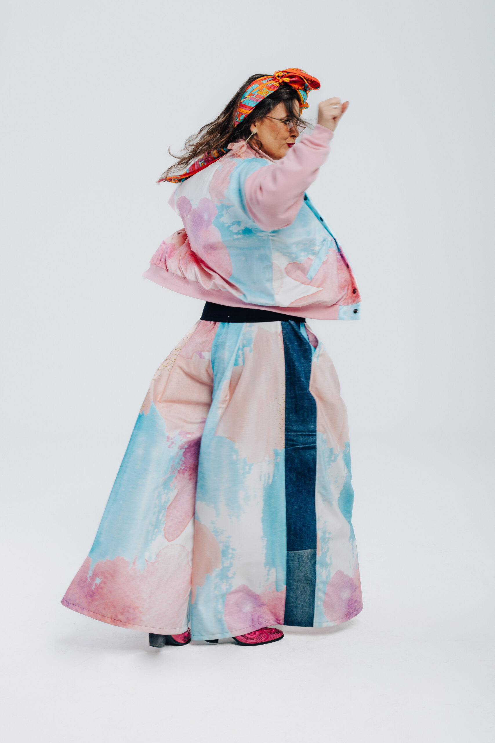 Spodnie guma balonowa