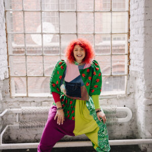 Spodnie pumpy biedronki