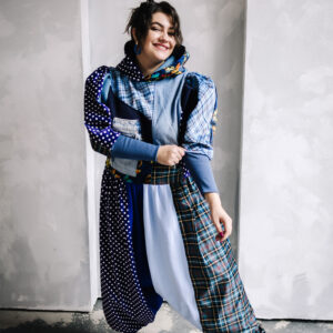 Spodnie pumpy motyle