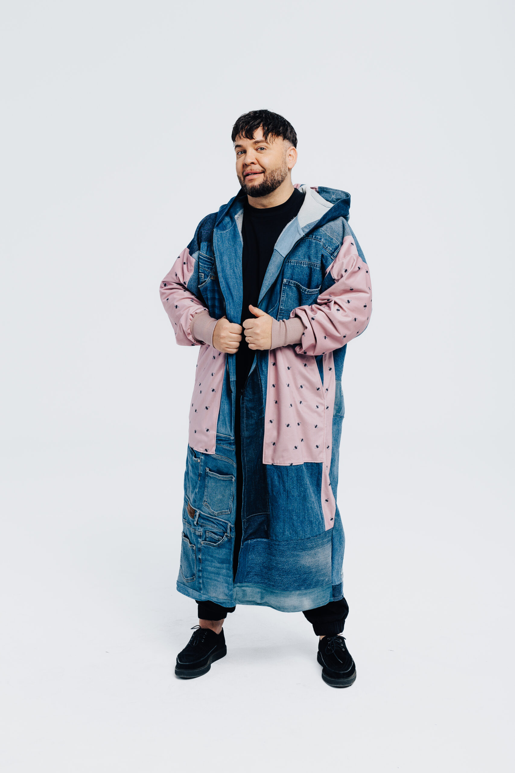 Płaszcz muchy oversize