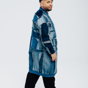 Bomberka jeans długa