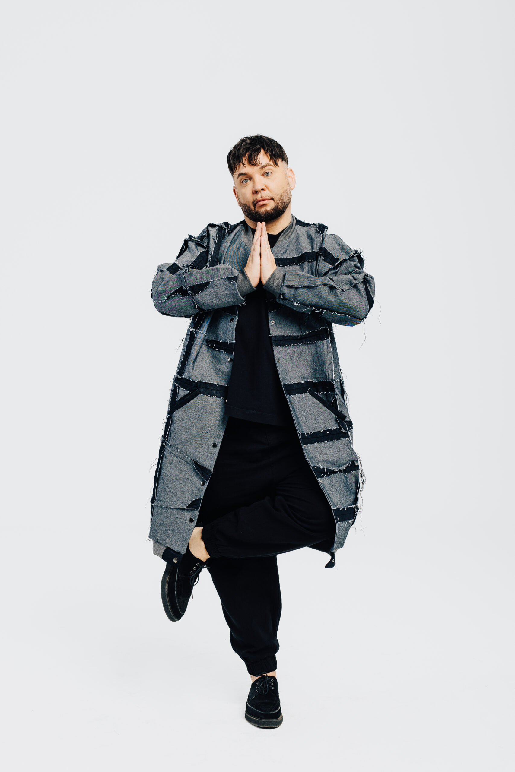 Bomberka jeans długa